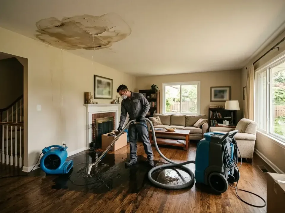 attic-pipe-burst-ceiling-drip-008 — frequently asked questions, Water Damage Restoration & Carpet Care in East Bethel, MN